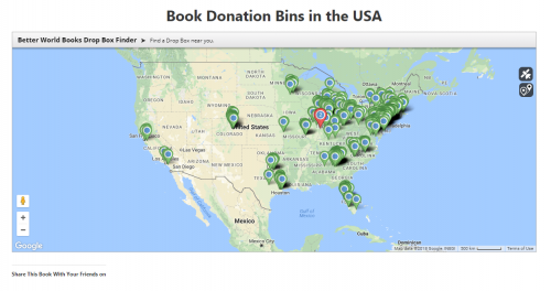 book donation bins location USA