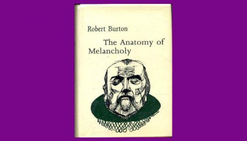 Anatomy Of Melancholy Book