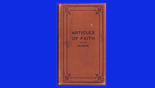 articles of faith talmage pdf