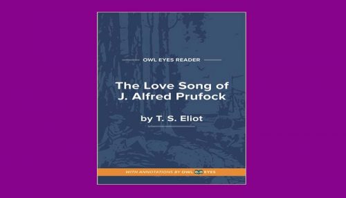 The Love Song Of J Alfred Prufrock