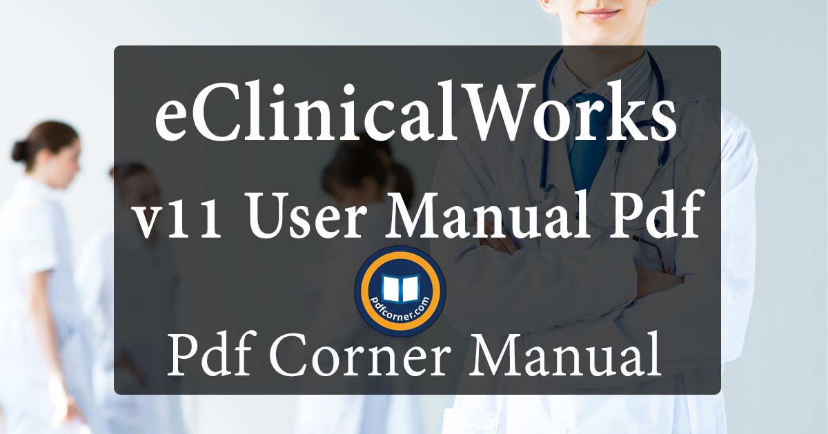 eclinicalworks v11 user guide pdf download